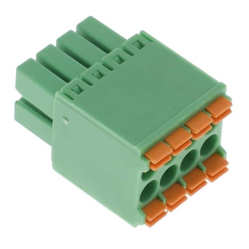 NL-3.5-2*4P GREEN WITHOUT FLANGE