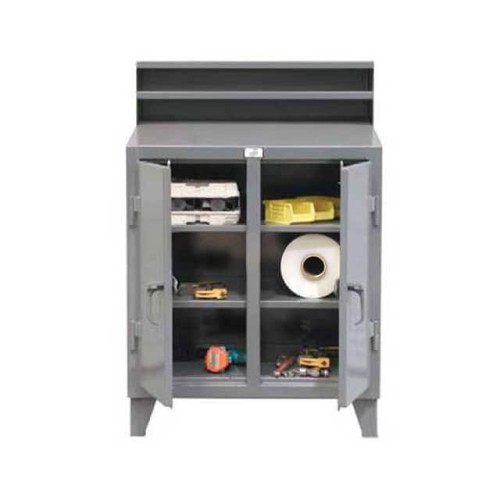 2 PERSON LOCKER DESK, 48X28X54"