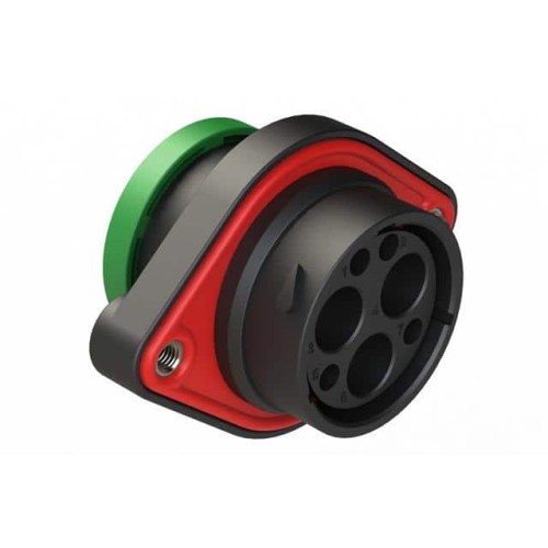 7 POSITION PANEL MOUNT RECEPTACL