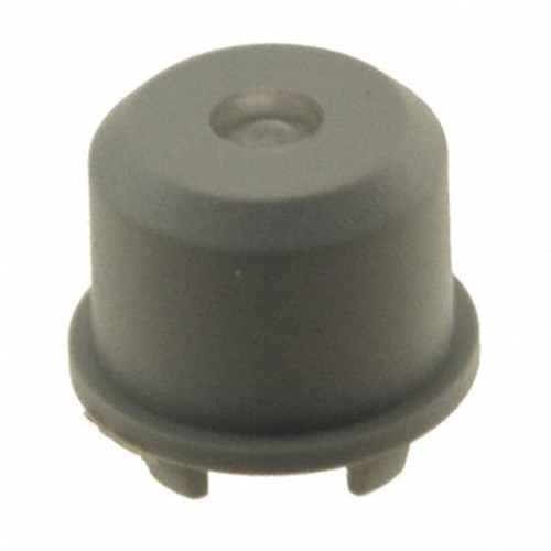 CAP TACTILE RND GRAY/TRANS LENS