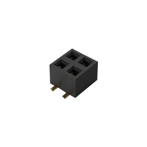 4POS, 2MM PITCH SOCKET, DIL, SMT
