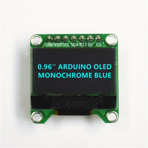0.96'' ARDUINO OLED BLUE 128X64