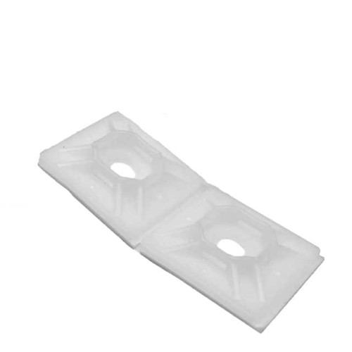 CABLE TIE HLD QUAD ADH NAT 2=2PC