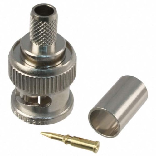 CONN BNC PLUG STR 75 OHM CRIMP