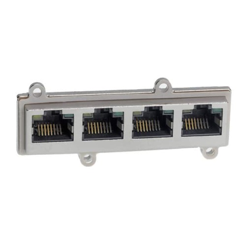 CONN MOD JACK IP67 VERT 4PRT