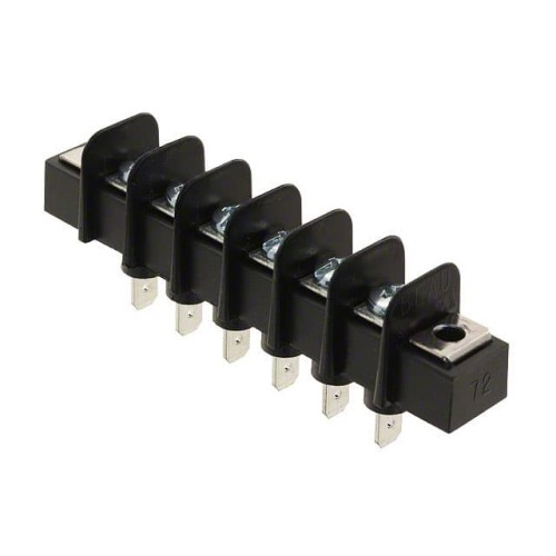 CONN BARRIER STRIP 6CIRC 0.375"