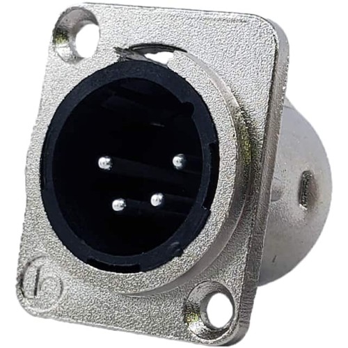 JL SERIES,4 PIN XLR MALE RECEPTA