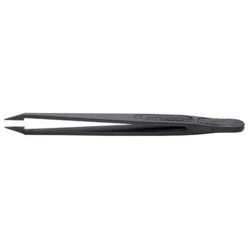 FULL PLASTIC TWEEZERS - CARBON F