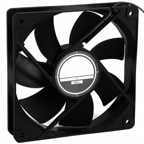 FAN AXIAL 120X25MM 12VDC WIRE