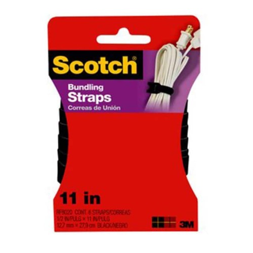 BUNDLING STRAPS 1/2"X11" 6-PACK