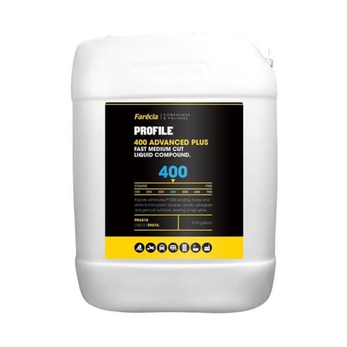 5 gal Plastic Jug Farecla Profil