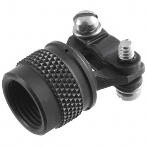 CONN CABLE CLAMP SZ 9 BLACK
