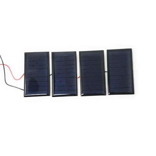 POLYCR SOLAR PNL 5V 370MW 4PK -