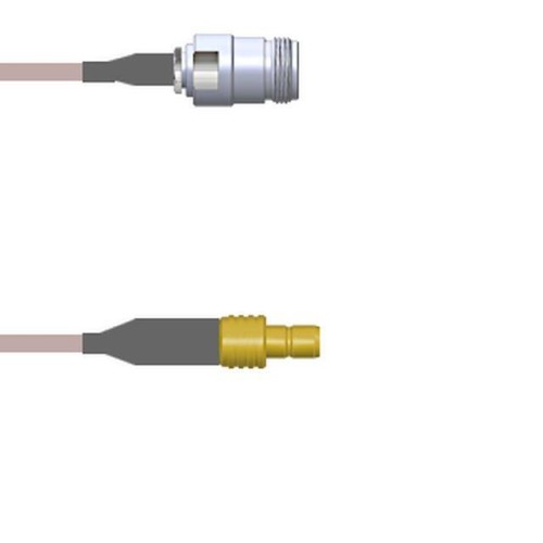 CBL ASSY SMB-N JACK RG316 DB 7'