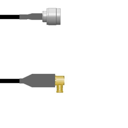 CBL ASSY MCX-N PLUG RG58 7'