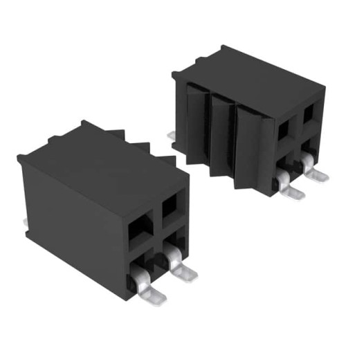 CONN RCPT 98POS 0.1 GOLD SMD R/A