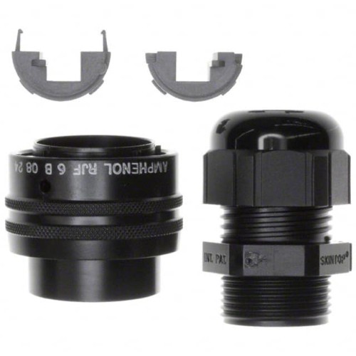 CONN MOD PLUG HSG RJ45 BLACK