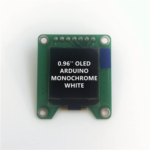 0.96'' ARDUINO OLED WHITE 96X96