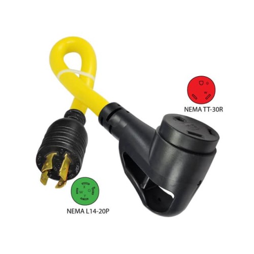 1.5', 20A, ERGO GRIP RV GENERATO