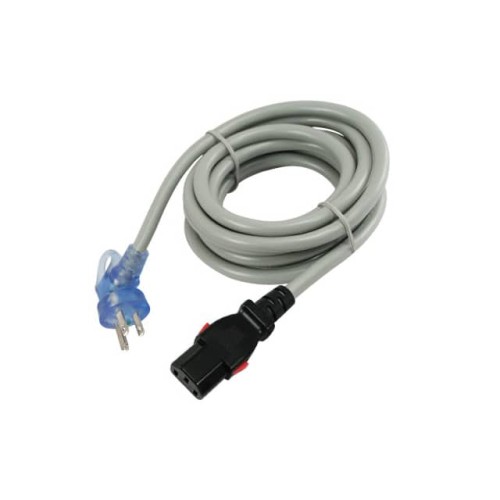 CORD NEMA 5-15P RA TO IEC320 10'
