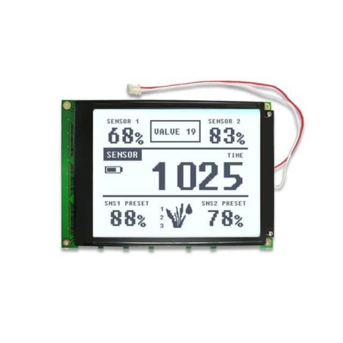 LCD MOD GRAPH 320X240 WH TRANSFL