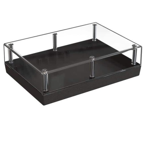 CLEAR TOP DESKTOP ENCLOSURE WITH