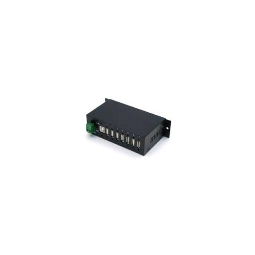 INDUSTRIAL 7-PORT USB HUB, METAL