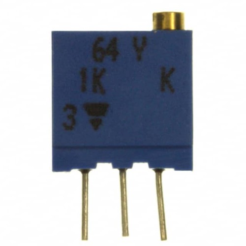 TRIMMER 1K OHM 0.5W PC PIN TOP