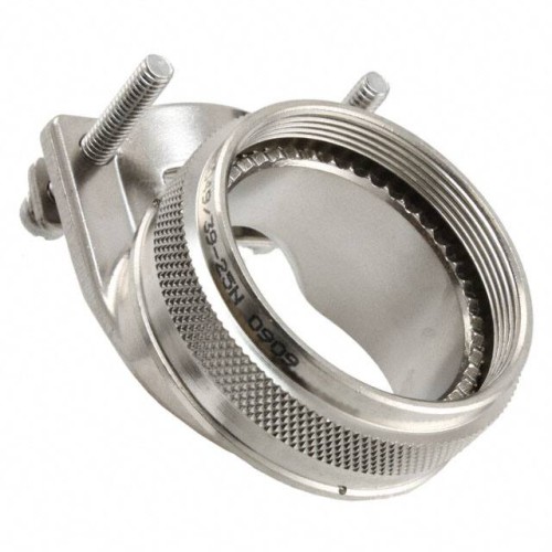 CONN CABLE CLAMP SZ25 SILVER