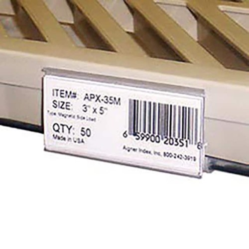 LABEL HOLDER, 3X1-5/16", 25/PK