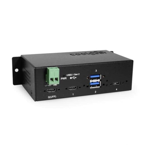 METAL 4 PORT USB 3.1 GEN2 HUB TY