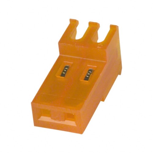CONN RCPT 2P IDC 18AWG TIN-LEAD