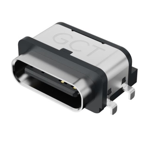 USB TYPE C HORZ MID-MOUNT 6P SMT