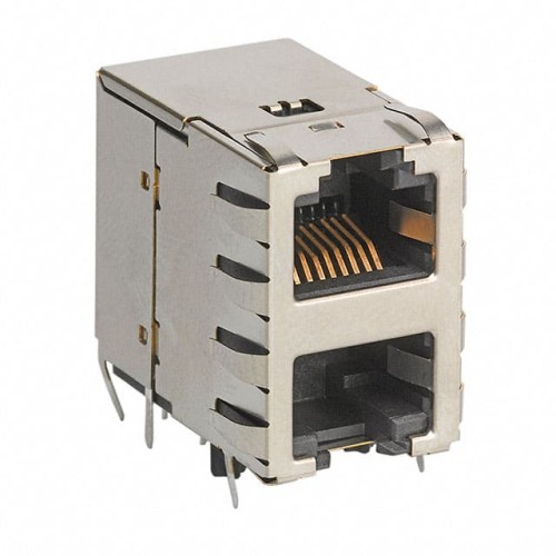 CONN MOD JACK 2PORT CAT5E