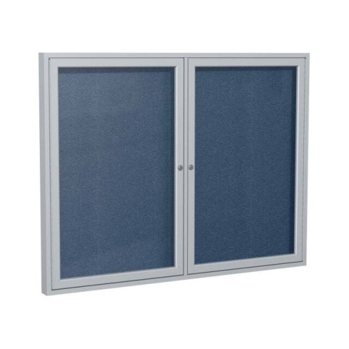 2 DOOR ENCLOSED VINYL BULLETIN B