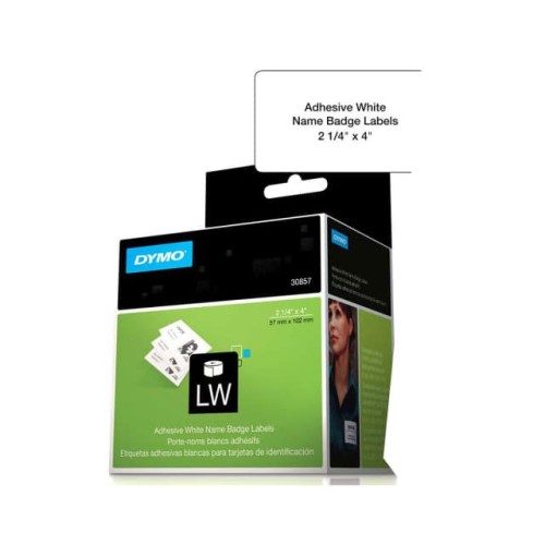LW NAME BADGE LABELS 2 1/4X4"