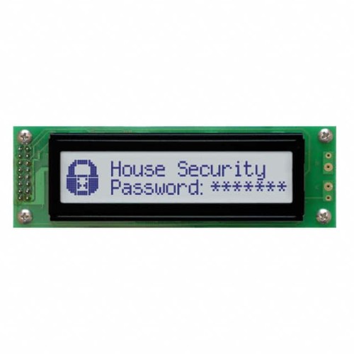 LCD MOD 40DIG 20X2 TRANSMISV WHT