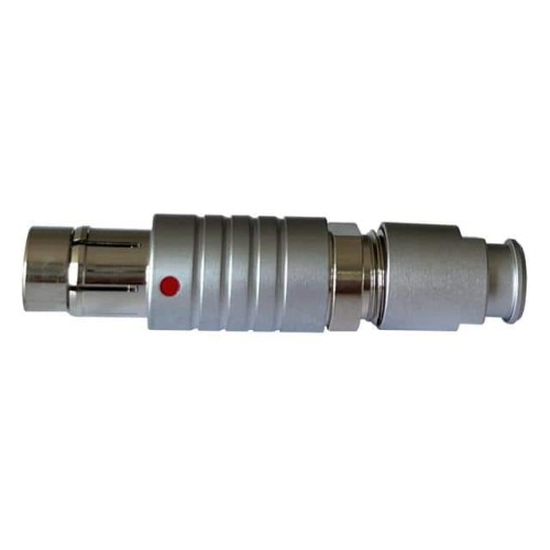 CONN PLUG MALE 4P GOLD SLDR CUP