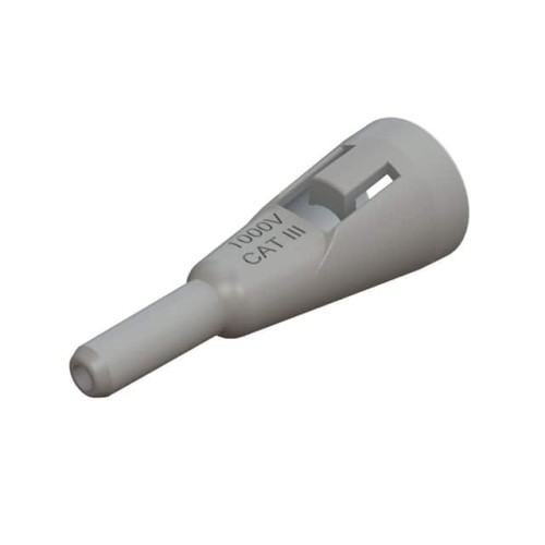 PROBE TIP CAP LOCK 3900B UL GRY