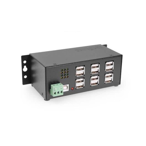 INDUSTRIAL 12-PORT USB 2.0 POWER
