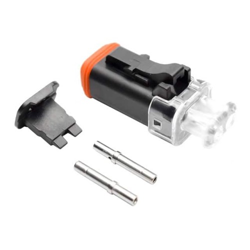 CONN PLUG HSG 2POS