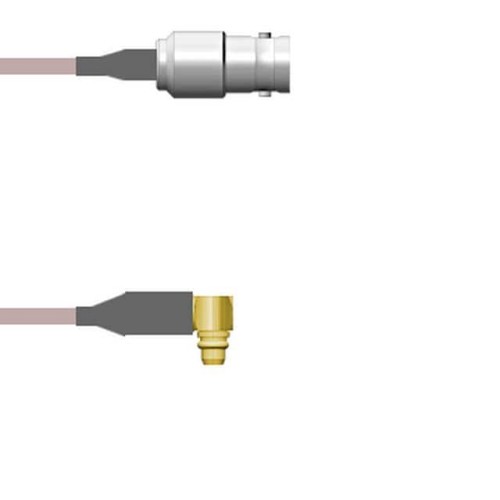 CBL ASY BNC-MMCX J-P RG178 24"