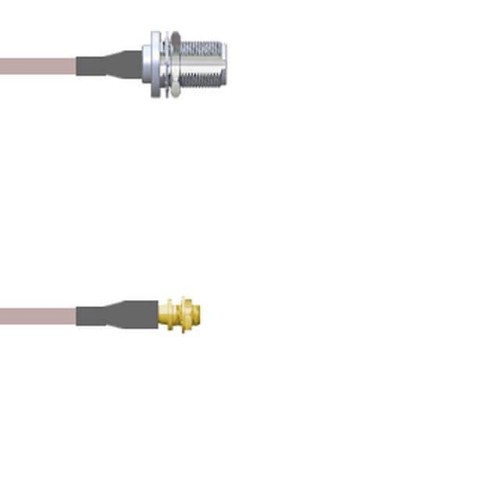 CBL ASSY MMCX-N JACK RG178 6"