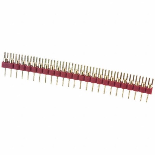 CONN HDR STRIP FORK 25POS GOLD