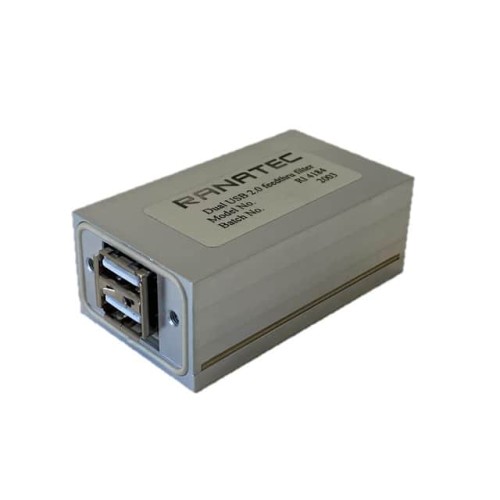 DUAL USB 2.0 480 MBPS FEEDTHRU F