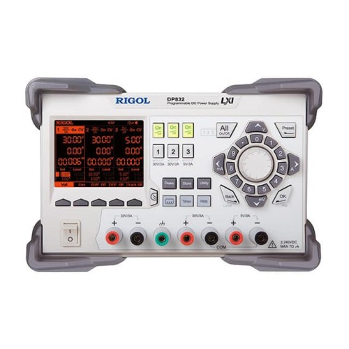 POWER SUPPLY WITH 2 0-30V/3A CHA