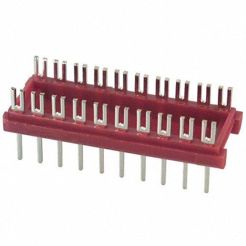 CONN HDR DIP FORK 20POS TIN