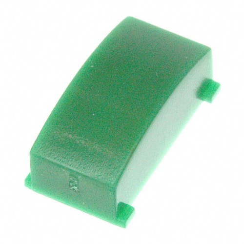 CAP PUSHBUTTON RECT MINT GREEN
