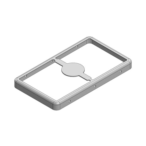 RF SHLD FRAME 0.85"X1.488" SLDR