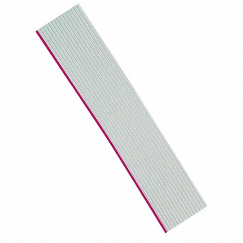 CBL RIBN 15COND 0.05 GRAY 25'